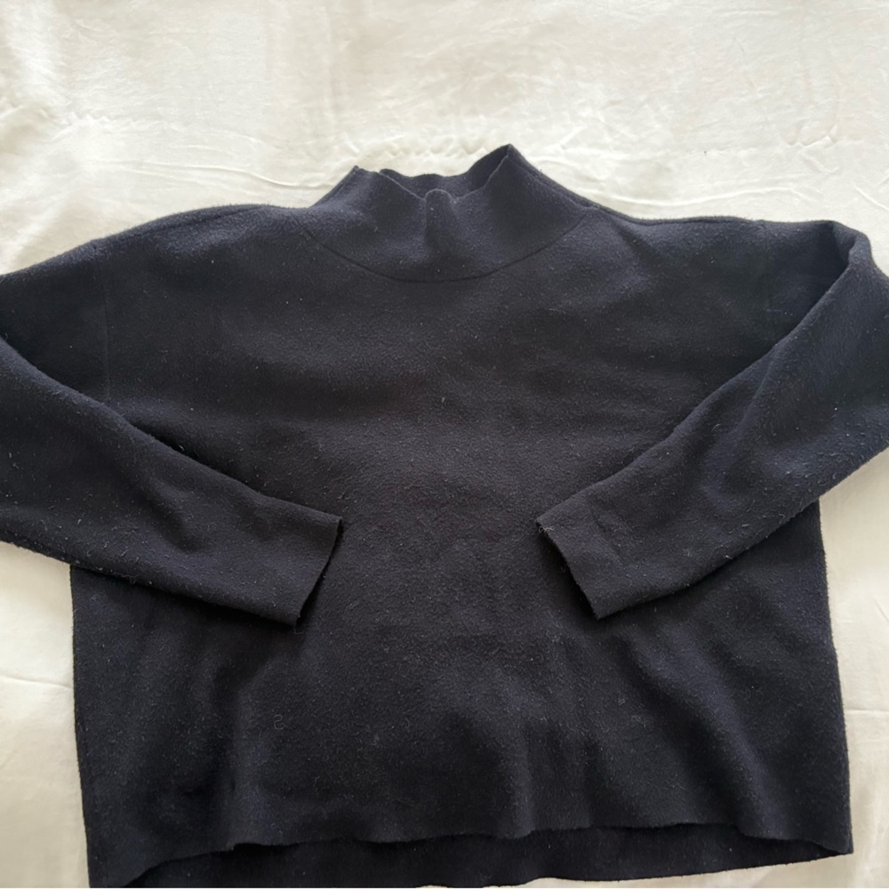 Anthropologie Black Turtleneck Sweater